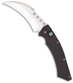 Rare Custom Brend Microtech Hawk Automatic Knife w/ Abalone Button 03/2000