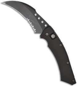 Rare Microtech Hawk Automatic Knife (4" Serr) 06/2002 *Used