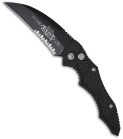 Microtech Kestrel Knife Automatic (3.95" Black Serr) 2011 Model 131-2