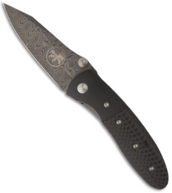 Microtech Lightfoot LCC D/A Automatic Knife Carbon Fiber (3.5" Damascus) 09/2002