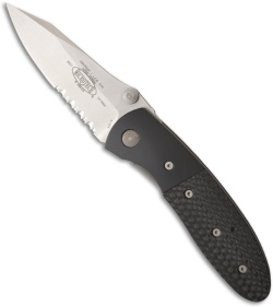 Microtech Lightfoot Compact Combat LCC D/A Automatic Knife (Stonewash Serr) 2002