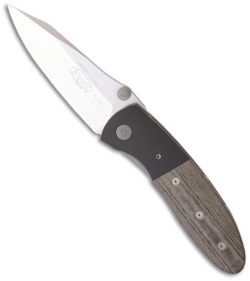 Microtech Lightfoot Compact Combat LCC M/A Manual Knife (3.5" Satin Plain) 2001