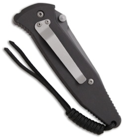 Vintage Microtech Socom D/A Automatic Knife (4" Black Serr) 6/98