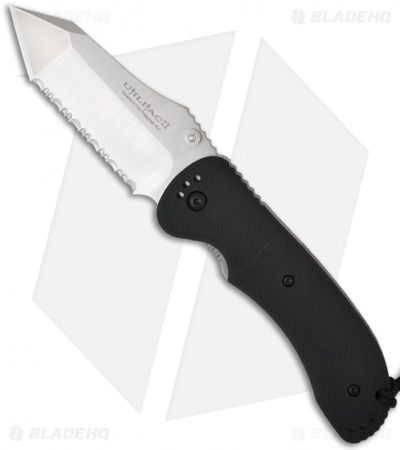 Ontario Joe Pardue Utilitac II JPT-3R Folding Knife (3.5" Satin Serr) 8913
