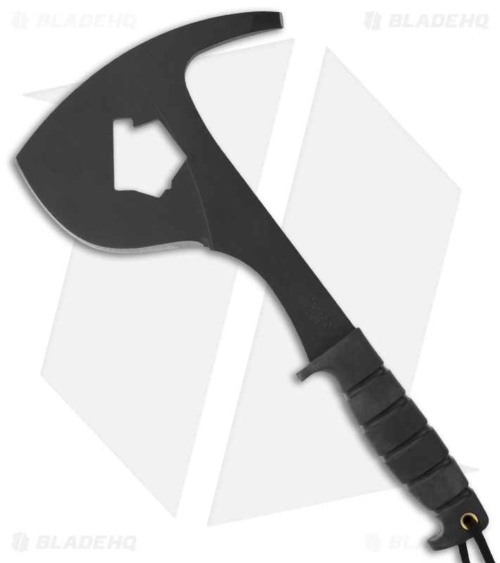 Ontario OKC Spec Plus SP16 SPAX Tool Fixed Blade Axe FG/UC Sheath (8" Plain) Blade HQ