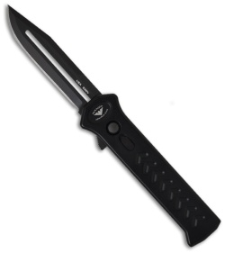 Asheville Steel Paragon Knives PARA-X OTF Knife Extreme Duty (3.5" Black Plain)