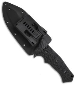 Protech Spindrift Knife Elishewitz Fixed Blade Black/Gray G10 (5.5" Black) SD4