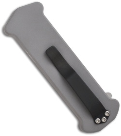 Protech Tantilla Automatic OTF Knife Grey Handle (1.9" Satin) T61