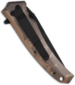 Randall King Camo Phantom Reflex Assist Knife (3.25" Black Plain)