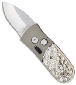 Schrade Knives California Issue Automatic Knife Bling (1.7" Satin) SCAL-B