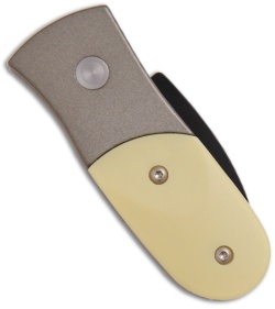 Schrade Gray Scaly California Issue Automatic Knife (1.75" Black Plain)