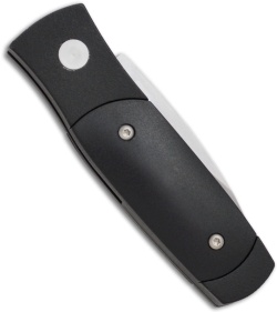 Schrade Black Smedy Automatic Knife (2.5" Polished Plain)