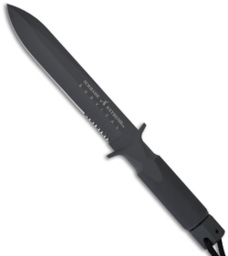 Schrade Extreme Survival SCHF1 Fixed Blade Knife w/ Bit Driver Tool (7.5" Serr)