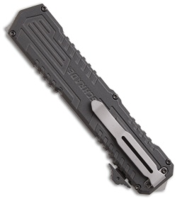 Schrade Viper Out-the-Front Assist Knife (3.5" Black Plain) SCHOTF3B