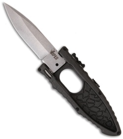 Schrade Viper Side Opening Assist Knife (3.2" Drop Point) SCHSAD
