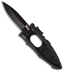 Schrade Viper Side Opening Assist Knife (3.2" Drop Point) SCHSADB