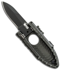 Schrade SCHSA3B Small Bayonet Viper Side Opening Knife (2.5" Plain)