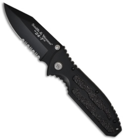 Smith & Wesson 24-7 Tactical Knife (3.1" Black Serr) CK34S