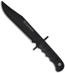Smith & Wesson CKSUR6 Search & Rescue Knife Fixed Blade (8.6" Black Plain)