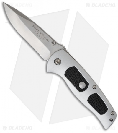 Smith & Wesson Medium S.W.A.T. Automatic Knife (3.25" Satin Plain) SW4000