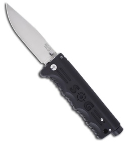 SOG Blade Light Folding Knife (3.9" Satin Plain) BLT50-N