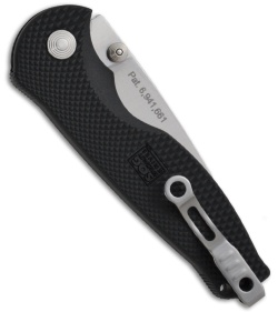 SOG Flash I Assisted Opening Knife Black Zytel (2.5" Satin Plain) FSA-7