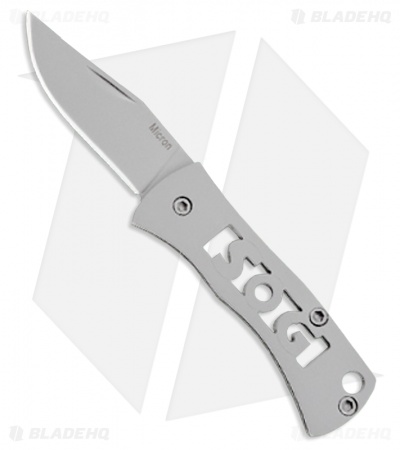 SOG Micron Pocket Knife (1.5" Bead Blast Plain) FF92