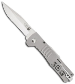 SOG SlimJim Assisted Opening Knife (3.18" Satin Plain) SJ-31