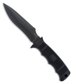 SOG Ops Fixed Blade Knife (4.85" Black Plain) M40T