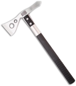 SOG Fusion Satin Tactical Tomahawk Axe w/ Nylon Sheath F01P-N