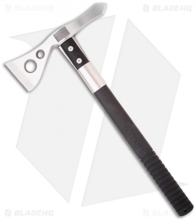 SOG Fusion Satin Tactical Tomahawk Axe w/ Nylon Sheath F01P-N