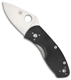 Spyderco Ambitious Knife (2.25" Satin Plain) C148GP