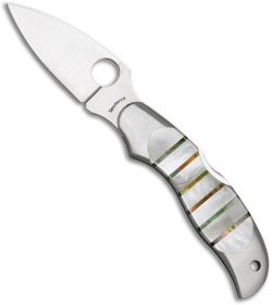 Spyderco Kopa Pearl & Abalone Knife Limited Edition C92PAP