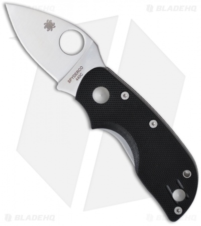 Chicago Knives on Spyderco Chicago G 10 Folding Knife  2  Satin Plain  C130gp   Blade Hq