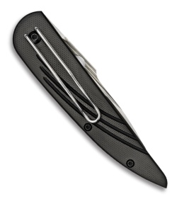 Spyderco Des Horn G-10 Folding Pocket Knife (3.125" Satin Plain) C153GP