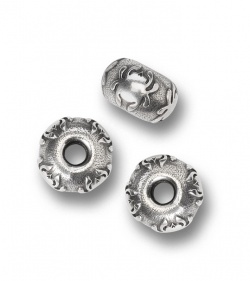 Spyderco Pewter Round Spyder Bead