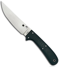 Spyderco Southfork Fixed Blade Knife (4.8" Satin Plain)  FB30GP