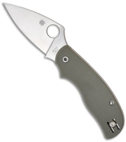 Spyderco Urban Knife C127GPFG Foliage Green G-10 (2.56" Satin Plain)