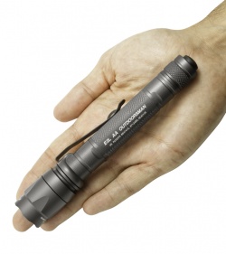 Surefire E2L AA Outdoorsman Dual-Output LED Flashlight (80 Lumens) E2LAA-HA-WH