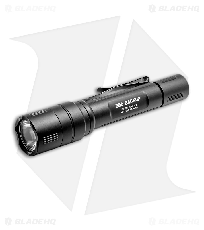 Surefire EB2 Backup DualOutput Tactical LED Flashlight (500 Lumens