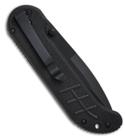 Timberline Vallotton Kickstart Spring Assisted Knife (3.2" Black Plain) 1143