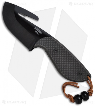 Timberline M'bogo Ceramic Gut Hook Skinner Knife Fixed Blade (3.25" Plain) 8000