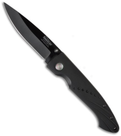 Timberline Ceramic Folder Knife w/ Black Aluminum Handle (3.2" Plain) 8010