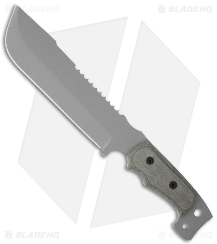 TOPS Knives M4X Punisher War Zone Knife (8.5" Gray Plain) M4X01 Blade HQ