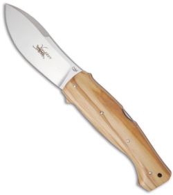 Viper Knives Venator Folding Knife w/ Olive Wood (3.75" Satin) V5800UL