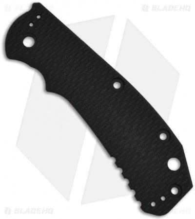 Zero Tolerance 0550/0551 Black G10 Replacement Scale by Hinderer Knives