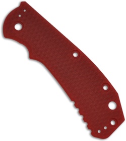 Zero Tolerance 0550/0551 Red G10 Replacement Scale Hinderer Knives