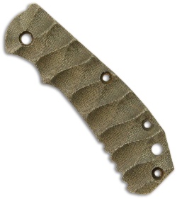 Zero Tolerance 0550/0551 OD Green Micarta Replacement Scale by The Preacher