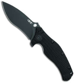 Zero Tolerance 0200 Manual Military G-10 Folder Knife (3.875" Black Plain) ZT