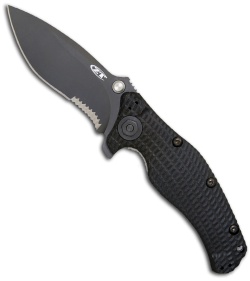 Zero Tolerance 0200ST Manual Military G-10 Folder Knife (Black SER)